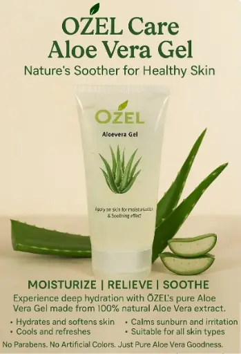 [ALOE2] OZEL Care Aloe Vera Gel 100gm